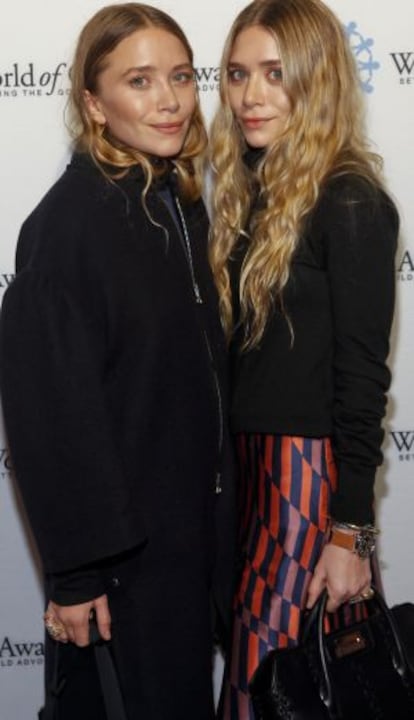 Mary Kate y Ashley Olsen.