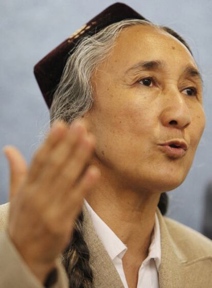 Rebiya Kadeer, presidenta de la principal organización de la diáspora de los uigures, el Congreso Mundial Uigur