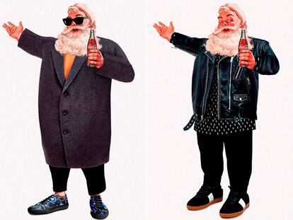 ¿Y si Papá Noel cambiara el viejo traje rojo por ropa de diseñador?