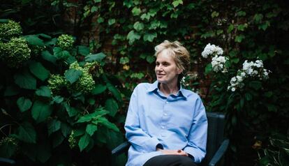 L'escriptora nord-americana Siri Hustvedt a la seva casa de Brooklyn, Nova York, el septiembre del 2019.