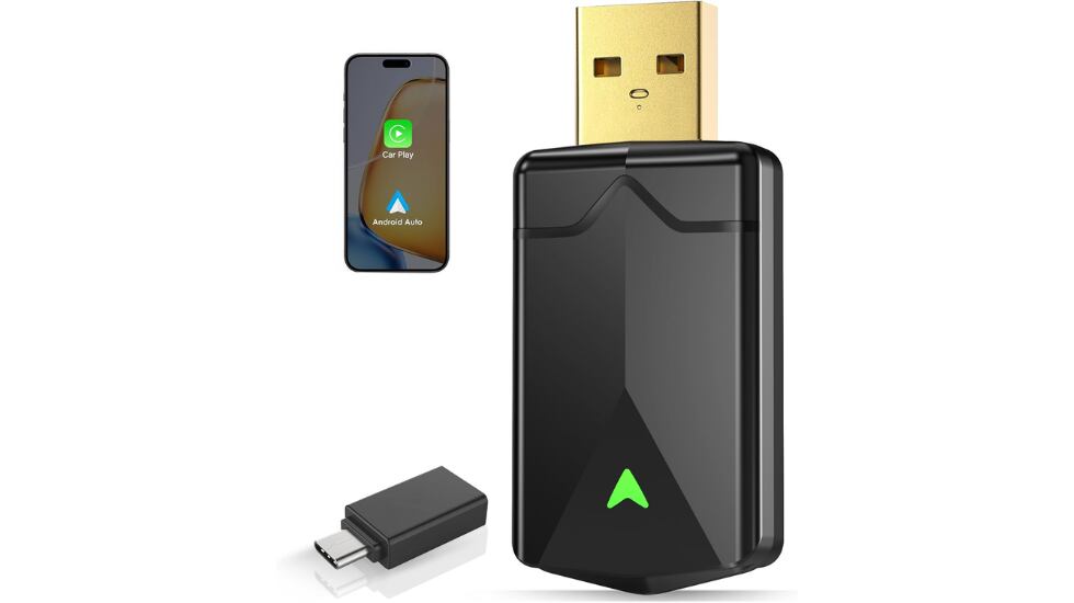 Adaptador CarPlay inalámbrico.