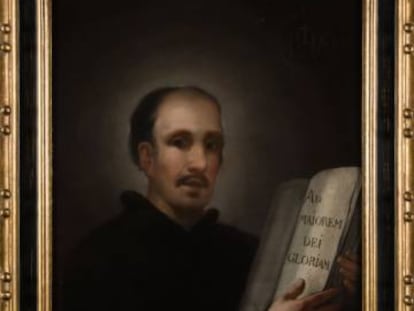Retrato de San Ignacio de Loyola, de Goya, fechado en torno a 1775.