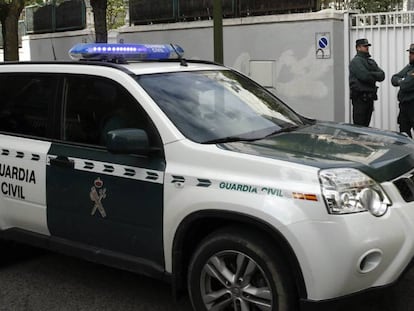 Agentes de la Guardia Civil en un operativo.