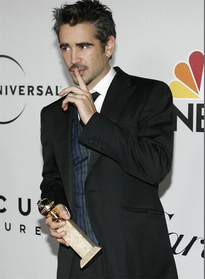 Unas fotos de su novia, Alicja Bachleda, tocándose la barriga en el aeropuerto de Los Ángeles han llevado a la prensa estadounidense a especular con la futura paternidad de Colin Farrell. El actor ya tiene otro hijo, James, de cinco años con la modelo Kim Bordenave. El representante de Farrell no ha querido hacer comentarios sobre el asunto. Alicja y Colin viven juntos desde el pasado mes de mayo, cuando el actor le pidió a la modelo polaca que se mudara a su casa.