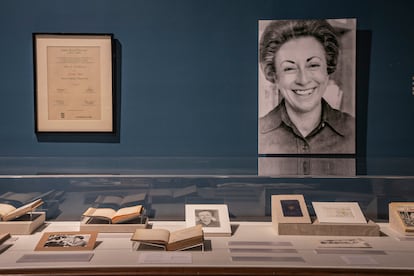 Fotografías y documentos inéditos de Rosario Castellanos, en el Colegio de San Ildefonso, en Ciudad de México.
