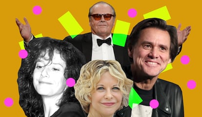 Debra Winger, Jack Nicholson, Meg Ryan, Jim Carrey