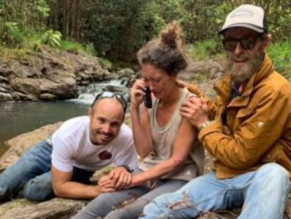 Una instructora de yoga de 35 años sufrió graves heridas después de perderse y caer desde lo alto de un barranco de seis metros en una zona muy escarpada