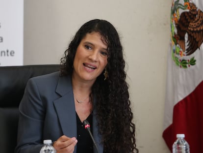 Bertha Alcalde Luján, el 27 de noviembre de 2023.