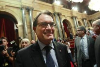 El president de la Generalitat, Artur Mas.