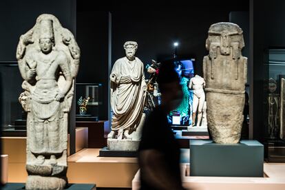 En la muestra de CaixaForum 'La imagen humana. Arte, identidades y simbolismo' abunda el arte antiguo, que dialoga con obras modernas.