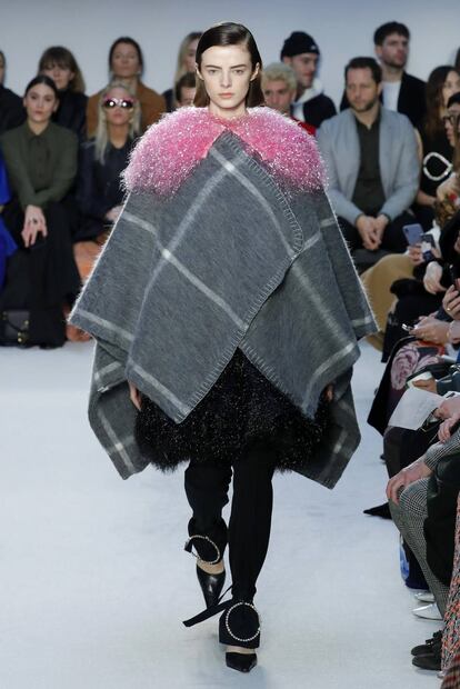 Un conjunto de JW Anderson en su desfile en Londres, el 17 de febrero.