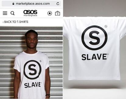 La camiseta esclavista de Wasted Heroes
En 2016 el gigante de ecommerce Asos acaparaba titulares por culpa de una camiseta con la palabra 'slave' (esclavo) impresa sobre fondo blanco. Para colmo, la lucía un modelo negro y las críticas tachando a la marca de racista no tardaron en hacer arder las redes sociales. La tienda multimarca culpó directamente a Wasted Heroes, responsable del diseño, y se apresuró a aclarar la situación: "Nuestro marketplace es una colección de vendedores independientes que deben aceptar nuestros términos y condiciones cuando se unen… Cuando encontramos que un producto viola nuestras políticas, lo eliminamos inmediatamente". Wasted Heroes también pidió disculpas en su cuenta de Twitter argumentando que la camiseta hablaba sobre ser esclavo de la moda. "Fue una estupidez por nuestra parte", afirmaron.