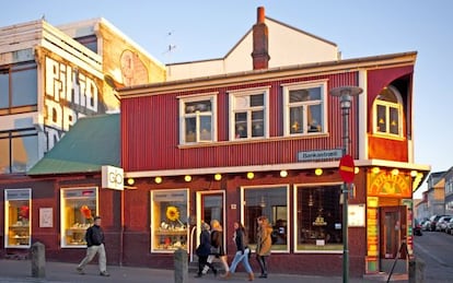 Calles del centro de Reikiavik, en Islandia, donde residió Bobby Fischer durante los últimos años de su vida.