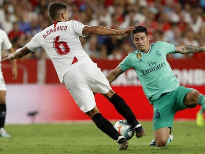 James Rodríguez (d), ante Carriço.