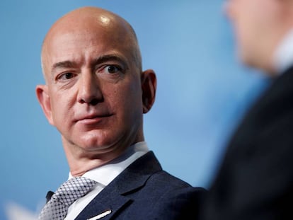 El jefe de Amazon, Jeff Bezos.