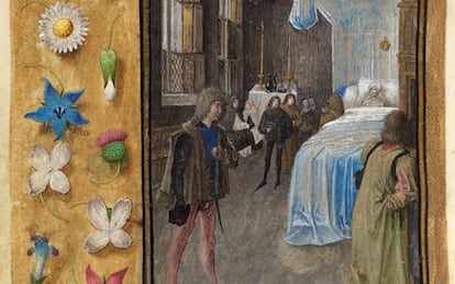 Maestro de Viena de Mª de Borgoña: Libro de horas de W. Hastings Gante | Hacia 1470 | Manuscrito.