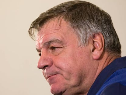 Sam Allardyce, treinador da seleção inglesa de futebol.