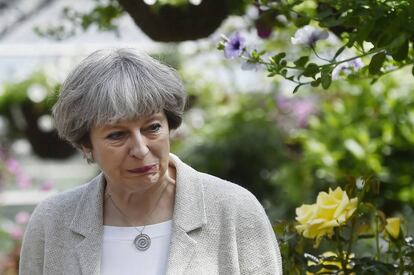 La primera ministra británica, Theresa May.