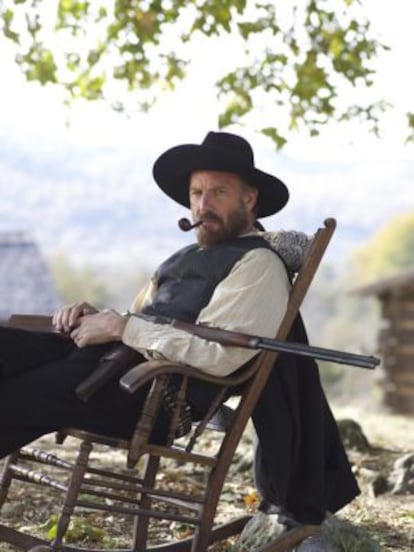 Kevin Costner, en 'Hatfields & McCoys'.