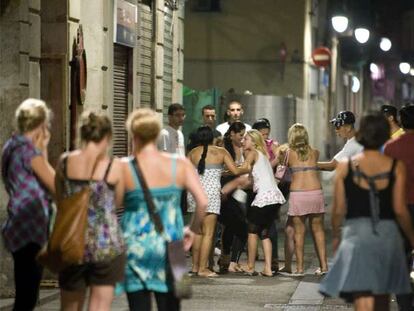 Pelea entre las prostitutas de Barcelona
