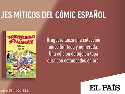 Los personajes míticos del cómic español en una edición de lujo
