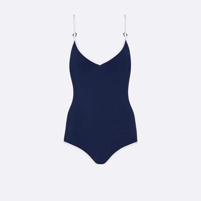 Dior one piece swimsuit.