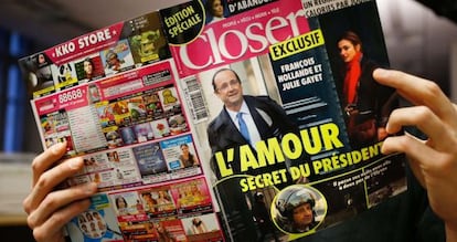 A capa da revista 'Closer'.