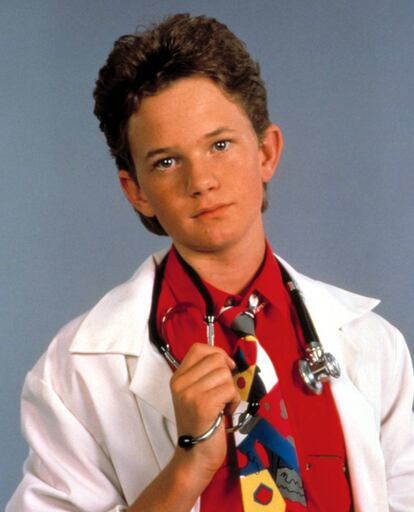 El actor en sus comienzos en 'Un médico precoz' (1989).