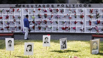 Monumento aos detidos desaparecidos no Chile.