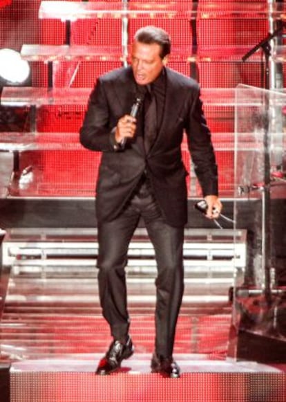 El cantante Luis Miguel.