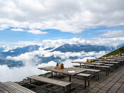 Montañas desde Nordkette, en Innsbruck (Austria)