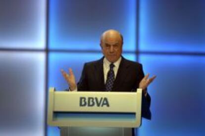 Francisco González, presidente de BBVA.