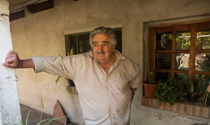 El expresidente de Uruguay José Mujica, en 2010. 