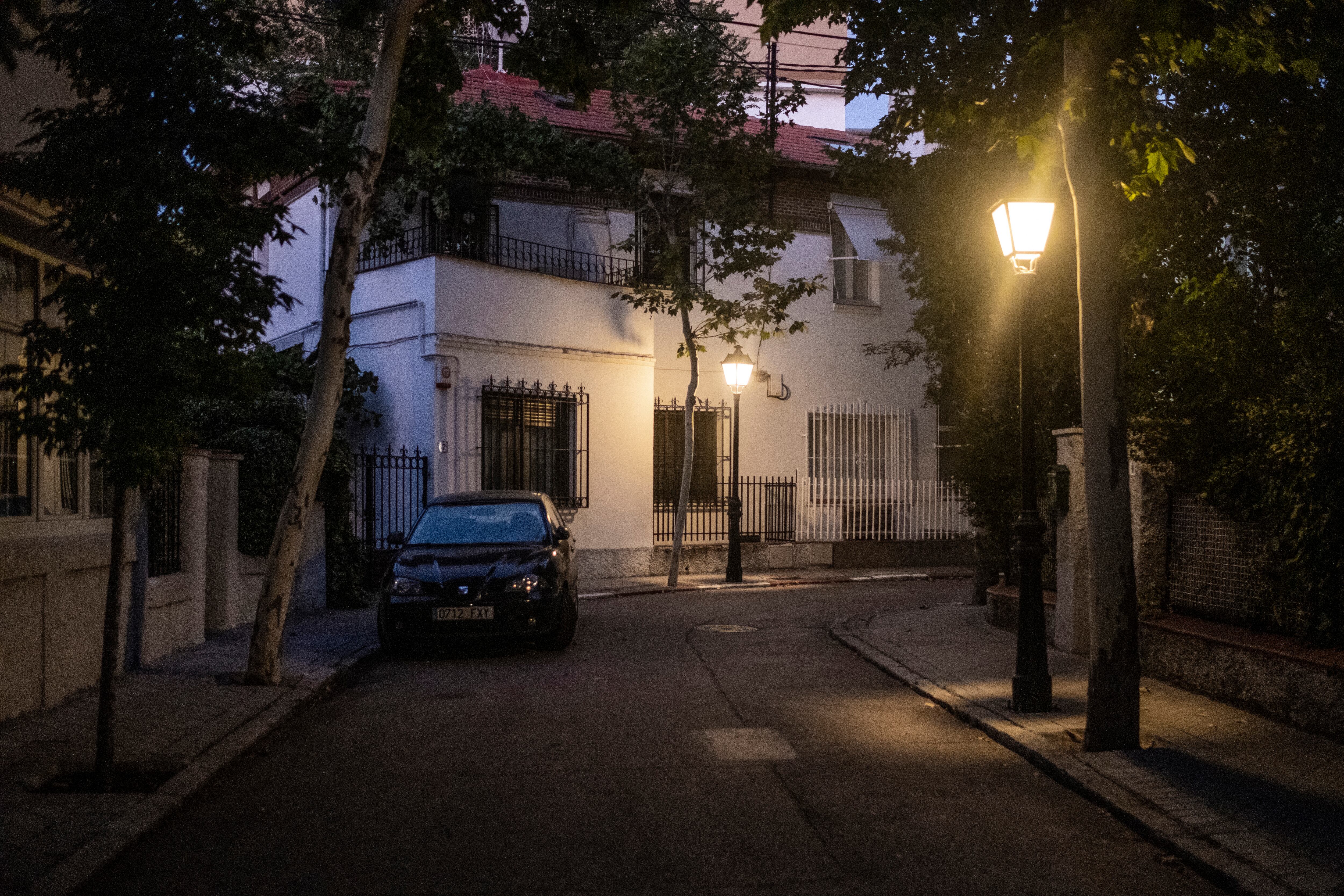 Una calle en la colonia Ferroviarios.