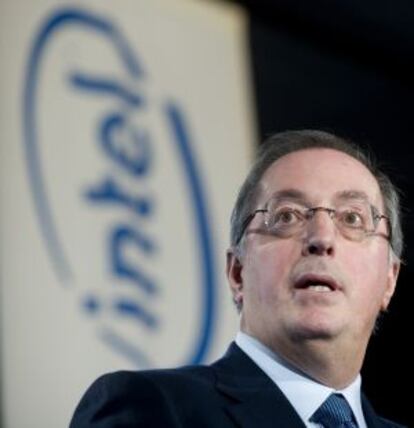 El presidente y consejero delegado de Intel, Paul Otellini, en una imagen del año pasado.