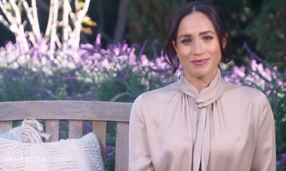 Meghan Markle durante su intervención en el programa anual 'Heroes' de CNN.