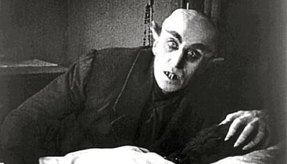 Fotograma de 'Nosferatu', de Murnau.