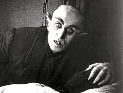 Fotograma de 'Nosferatu', de Murnau.