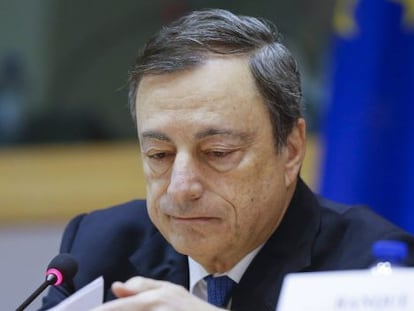 El presidente del Banco Central Europeo (BCE), Mario Draghi.