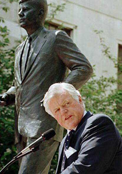 El senador Ted Kennedy, en una foto de archivo.