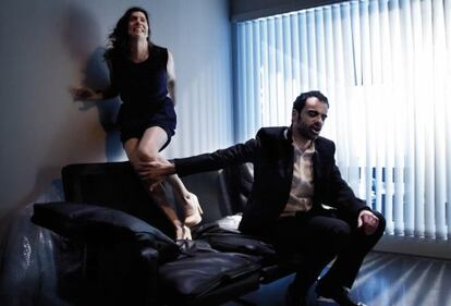 Laia Marull y David Selvas, en un momento de la obra.