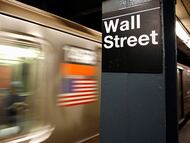 La parada de metro de Wall Street, en Nueva York.