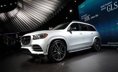 Modelo 2020 Mercedes-Benz GLS 580 presentado recientemente en Nueva York.