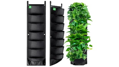 Kit de bolsas de plantación para jardines verticales, diseño colgante