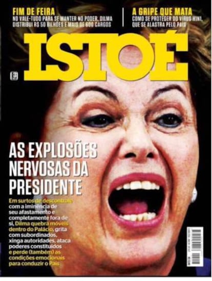 Portada de la revista IstoÉ.