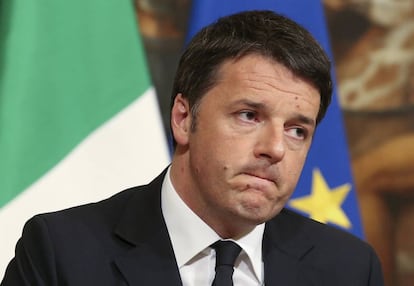 Matteo Renzi, primer ministro de Italia. 