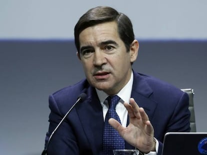 Carlos Torres Vila, presidente de BBVA, en una imagen de archivo.