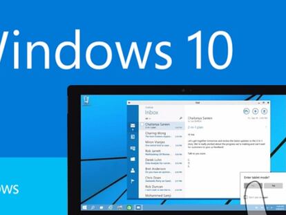 Windows 10 mejorará la experiencia del modo tablet