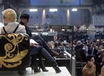 Mucho y variopinto público ayer en la feria Bread & Butter de Barcelona