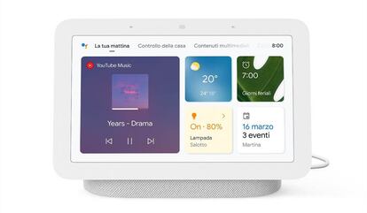 Pantalla Google Nest Hub